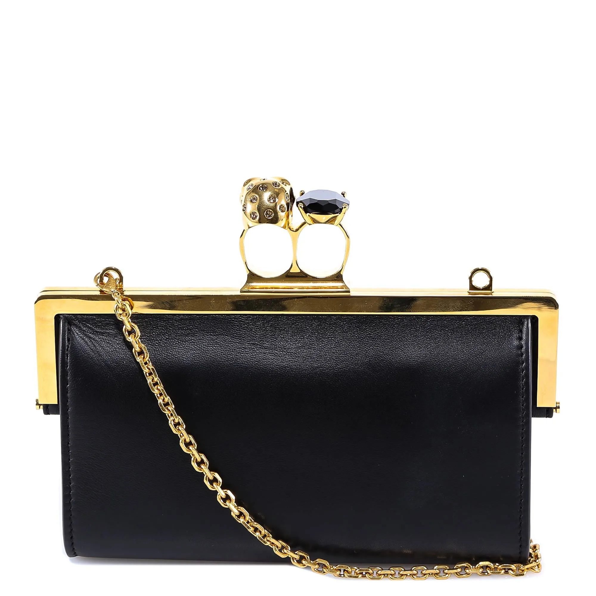 Alexander McQueen Classic Clutch With Chain