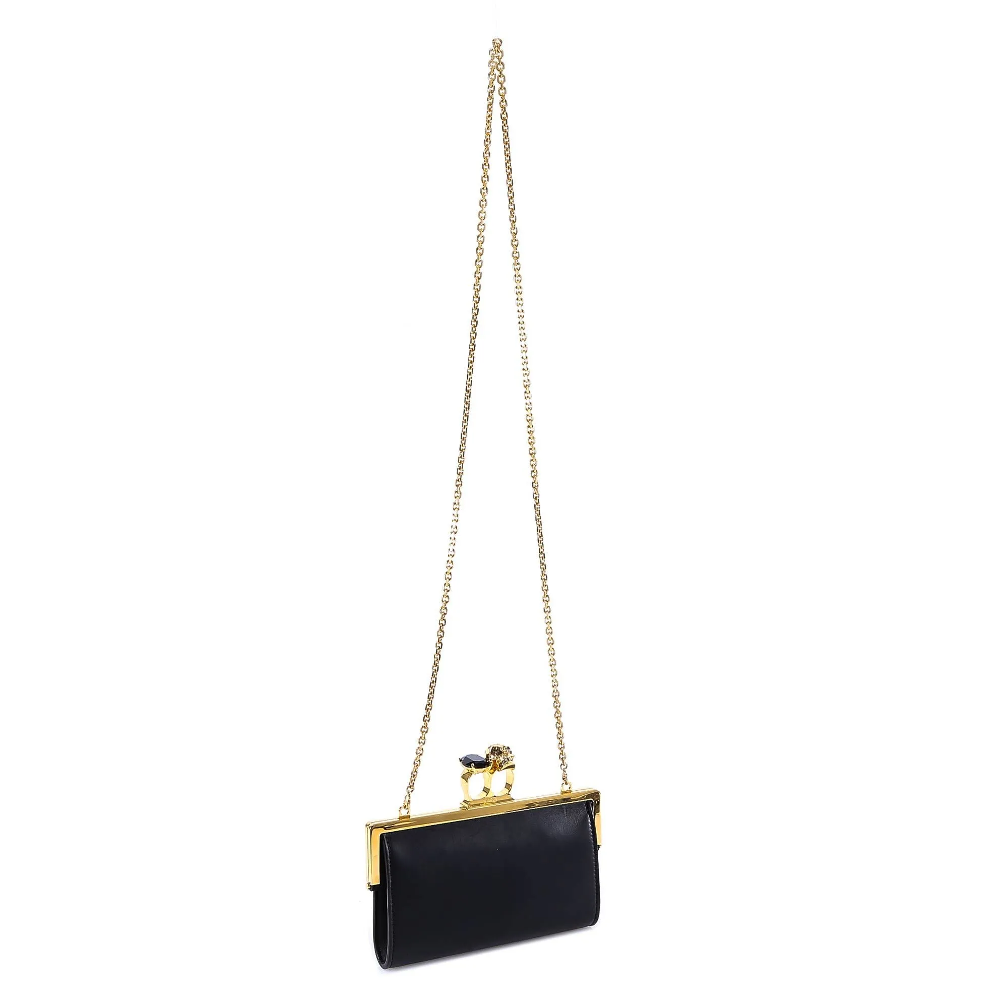 Alexander McQueen Classic Clutch With Chain