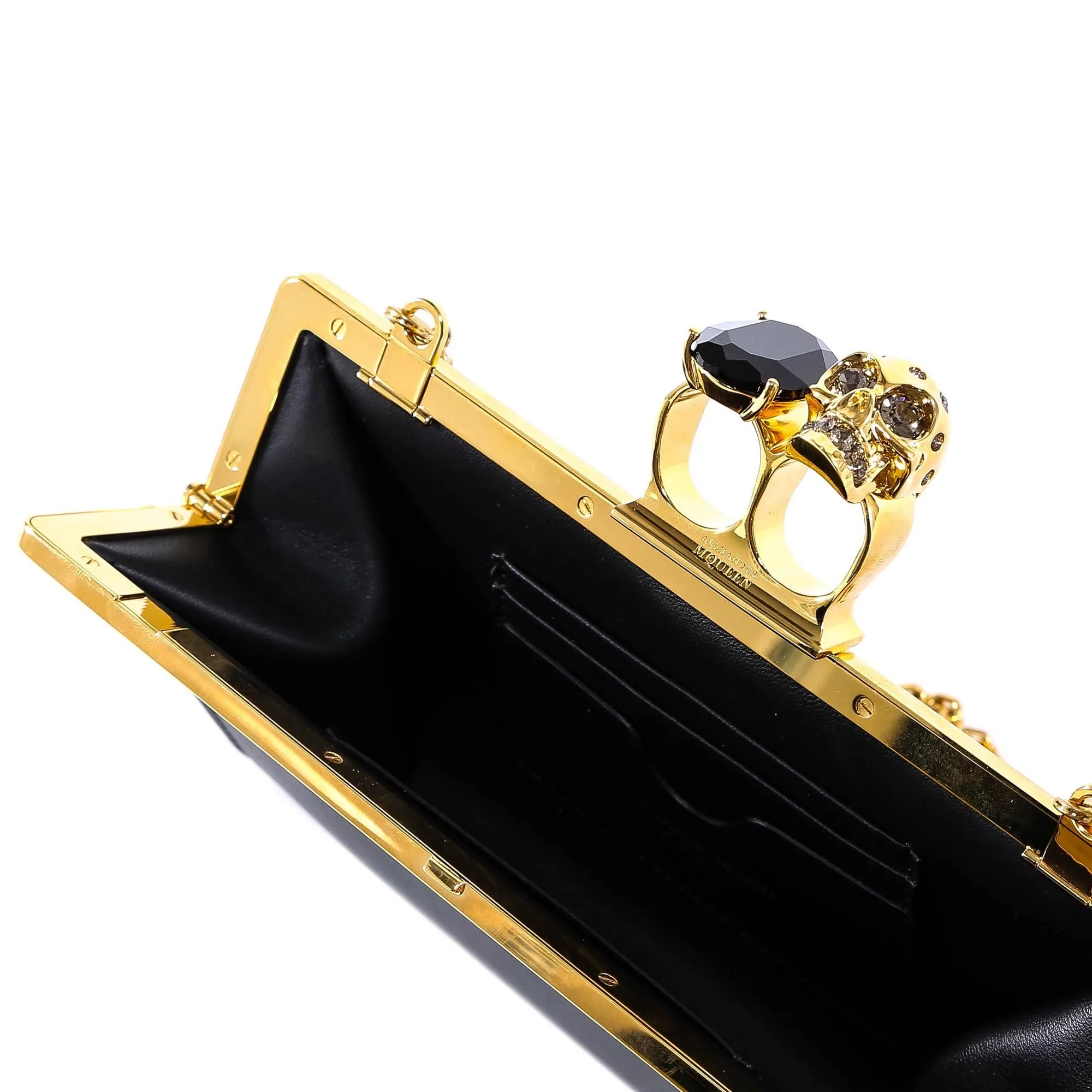 Alexander McQueen Classic Clutch With Chain