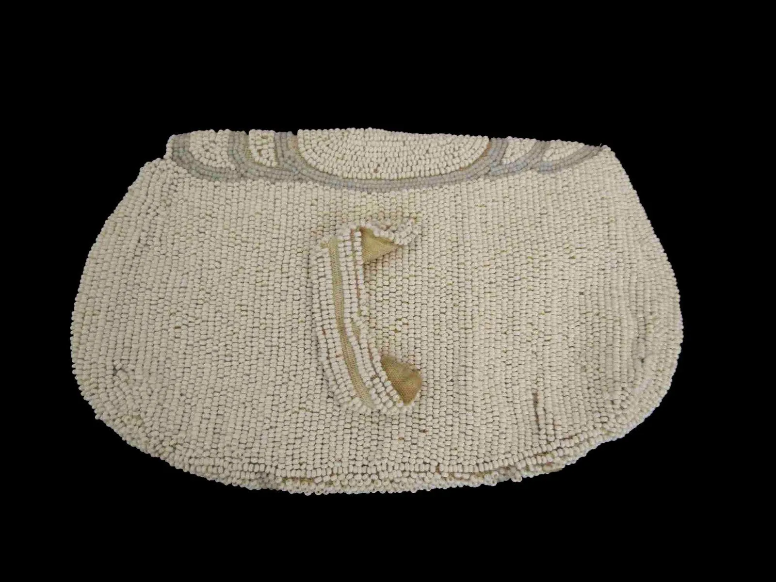 Beaded Dance Purse With Finger Strap - 1930s