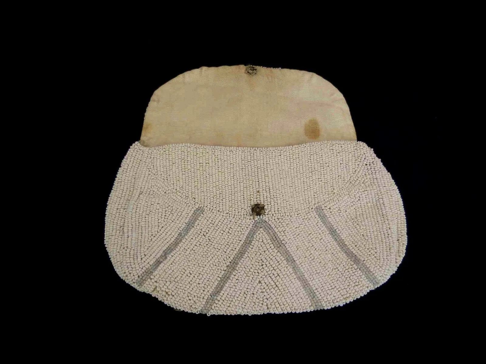 Beaded Dance Purse With Finger Strap - 1930s