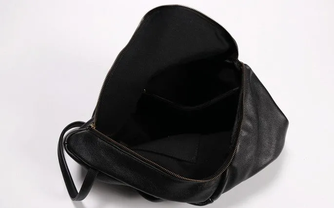 Black Soft LEATHER Large WOMENs Shoulder Bag Hobo Purses FOR WOMEN