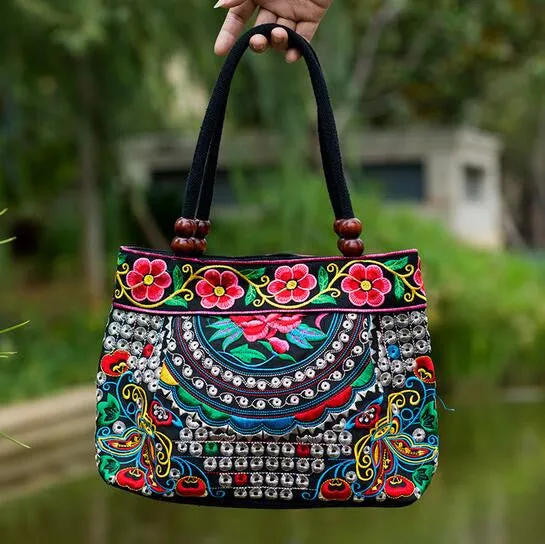 Boho Mandala Shoulder Handbag