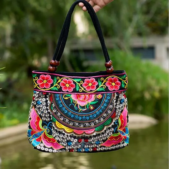 Boho Mandala Shoulder Handbag