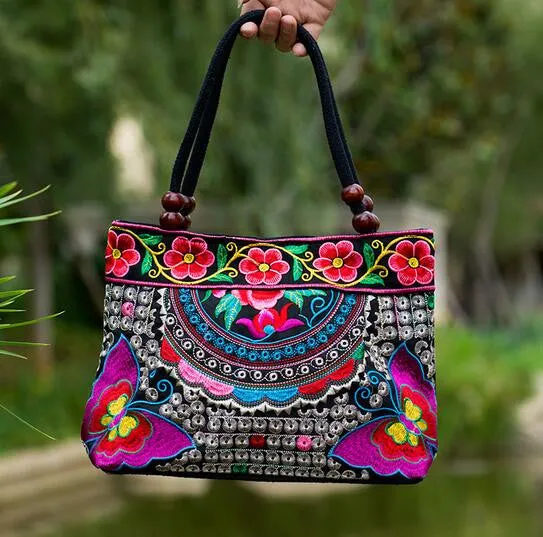 Boho Mandala Shoulder Handbag