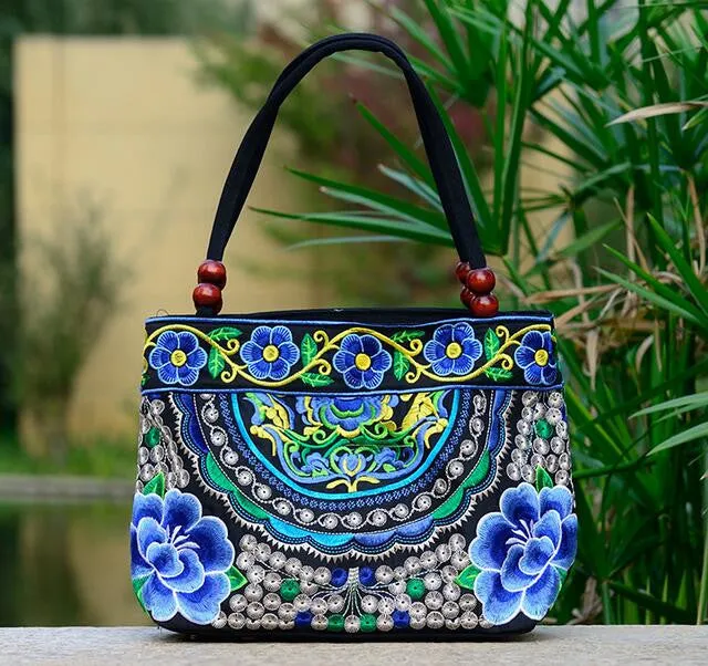 Boho Mandala Shoulder Handbag