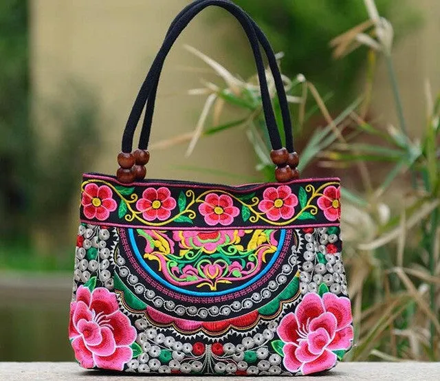 Boho Mandala Shoulder Handbag