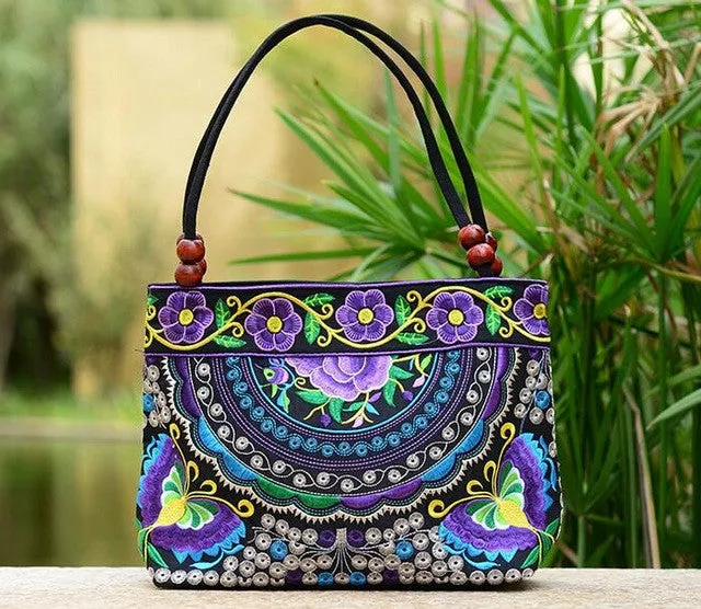 Boho Mandala Shoulder Handbag