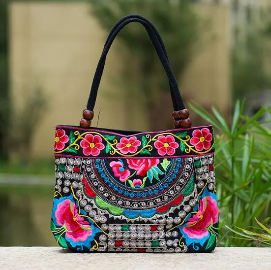 Boho Mandala Shoulder Handbag