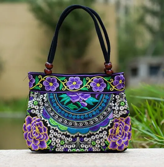 Boho Mandala Shoulder Handbag