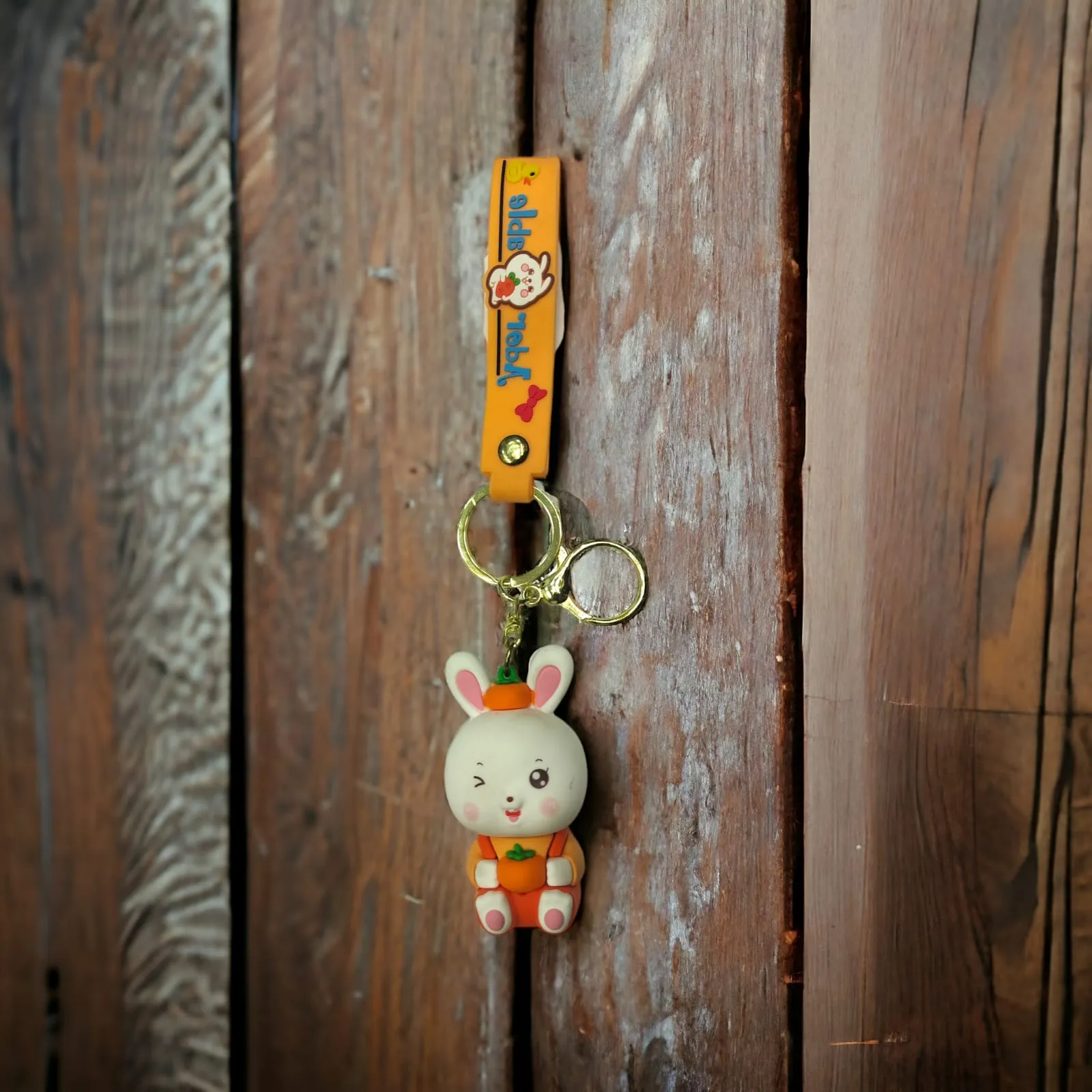 Bunny Theme Cute  Keychain.