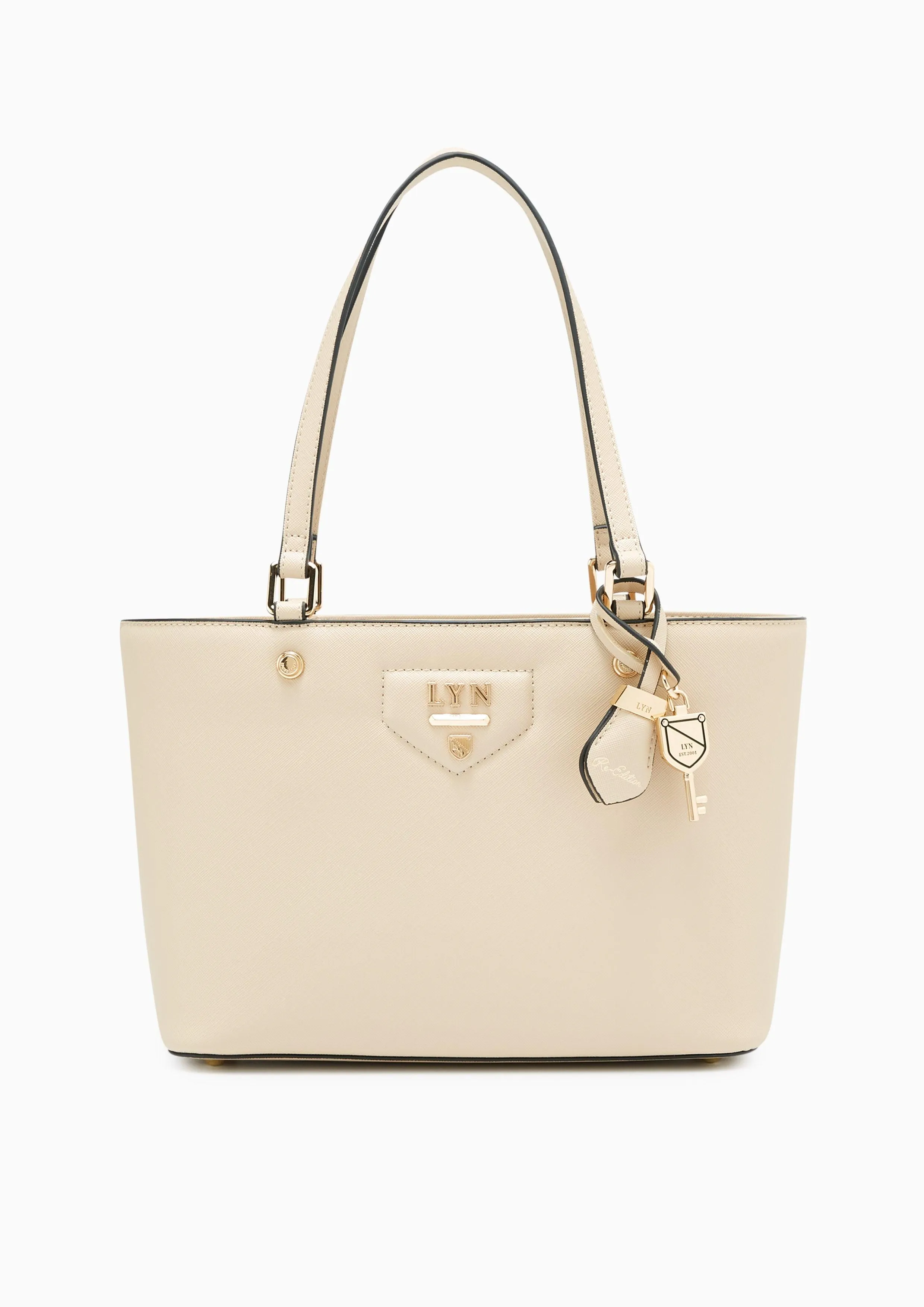 Carina Re-Edition Tote Bag S Beige