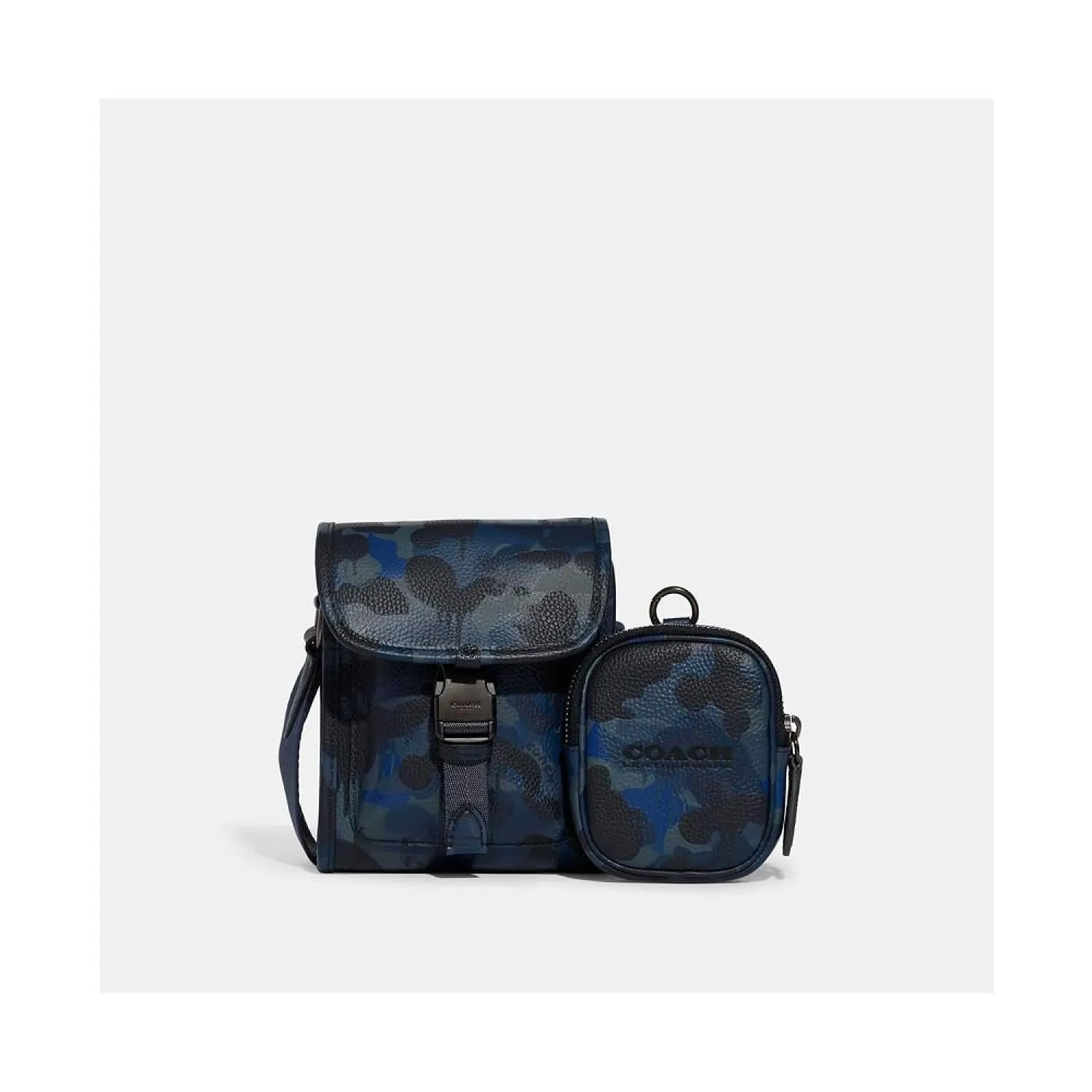 Charter North South Hybrid in Camo Print Leather Crossbody Bag