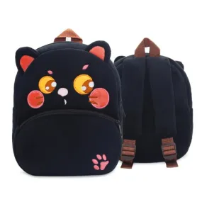 Children Black Cat School Backpack