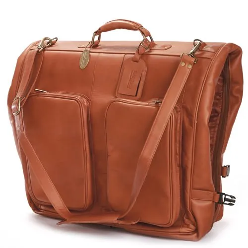 Claire Chase Classic Garment Bag Saddle