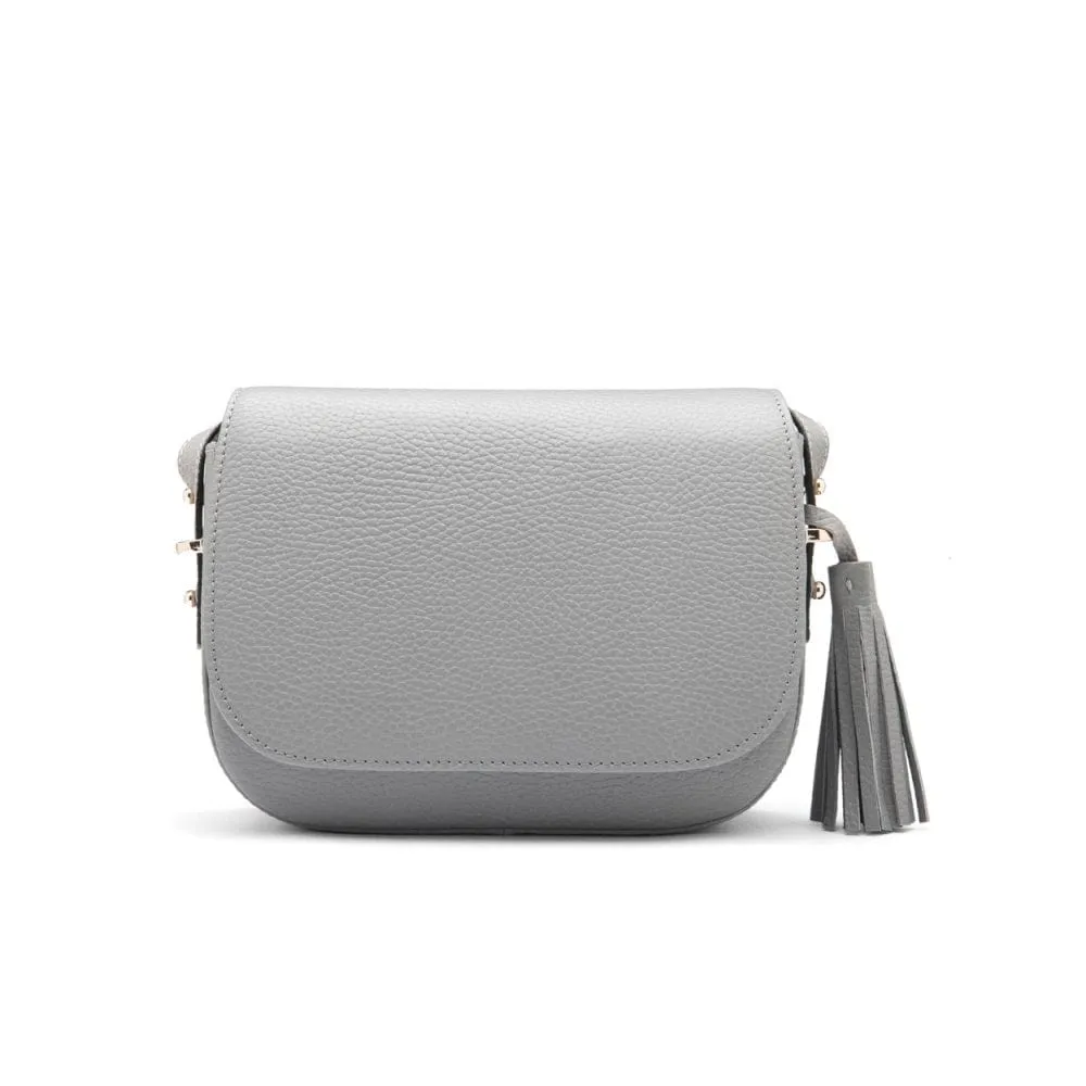 Clarice Tassel Bag - Grey