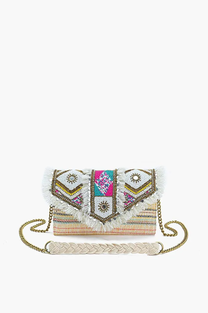 Deco Dream Embellished Clutch