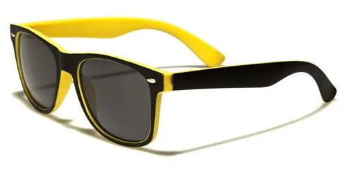 Designer Two Tone Classic Sunglasses Unisex