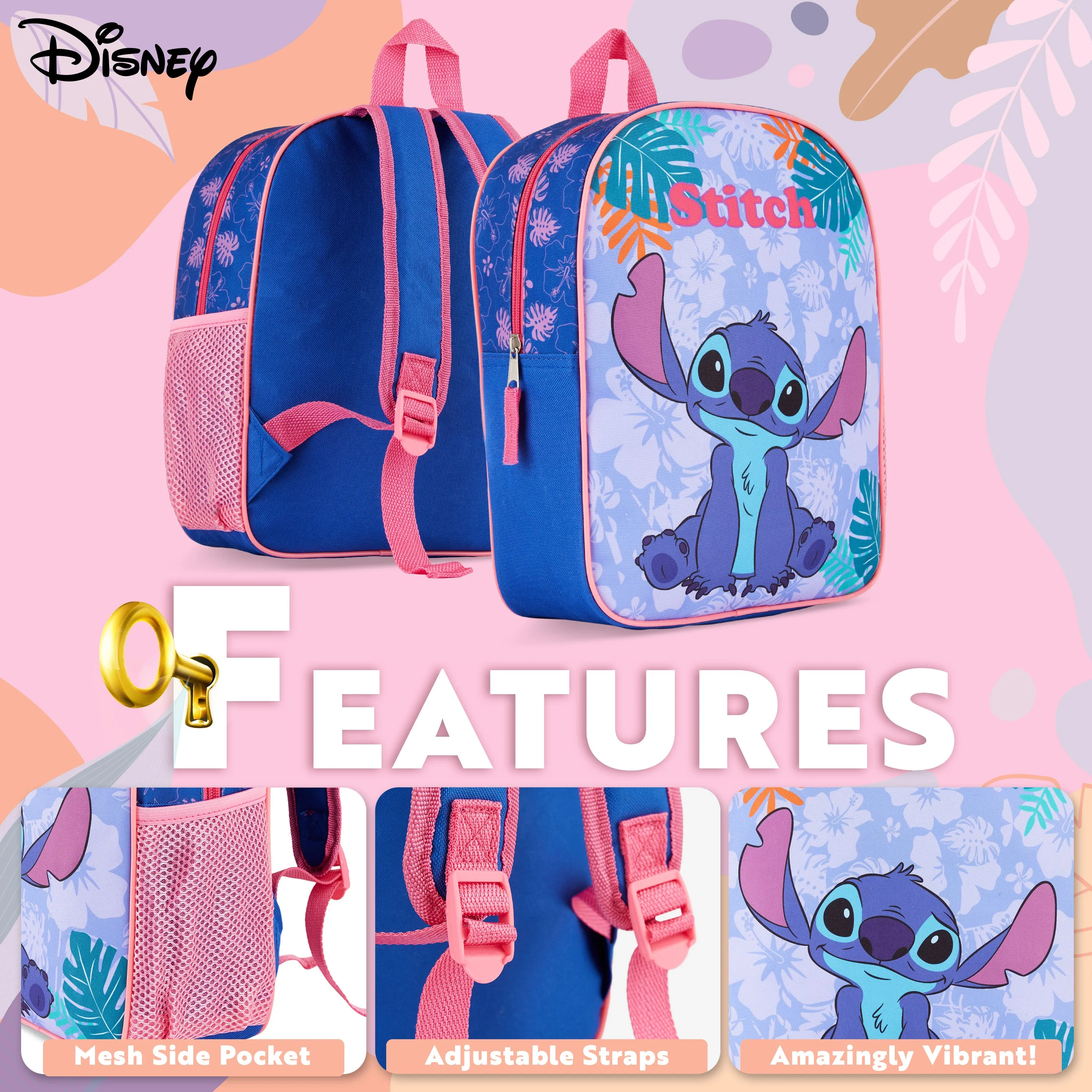 Disney Stitch Backpack for Girls