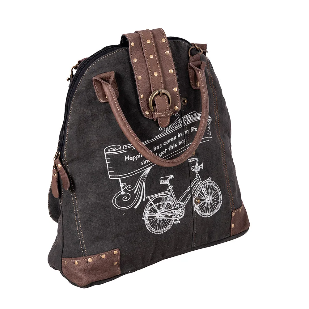 Do Well Bicycle Canvas Shoulder Bag