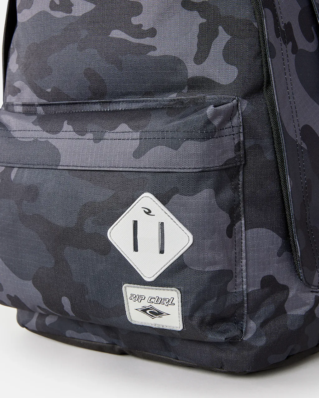 Double Dome Camo 24L Backpack in Black & Grey