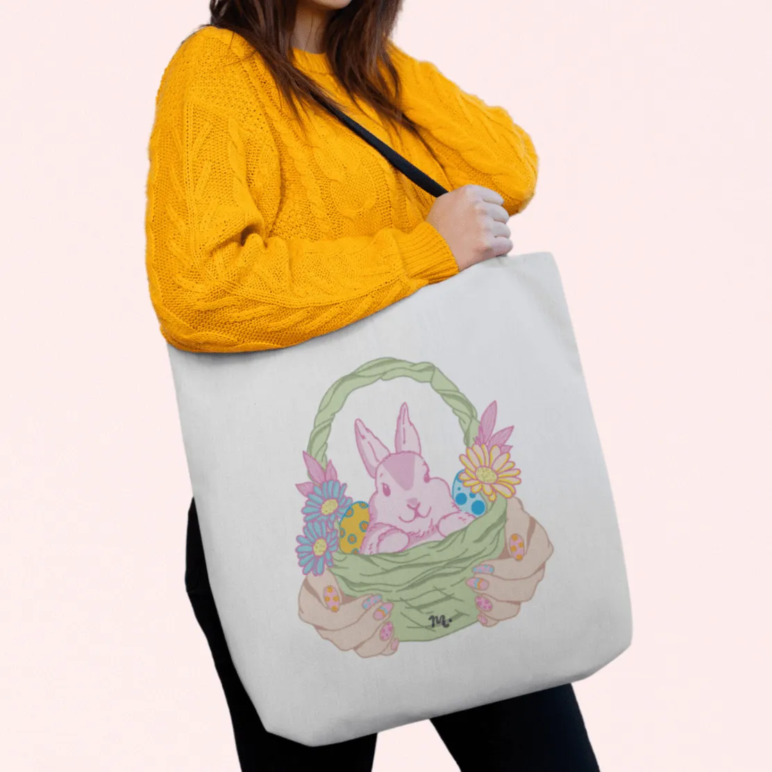 Easter Bunny Tote Bag