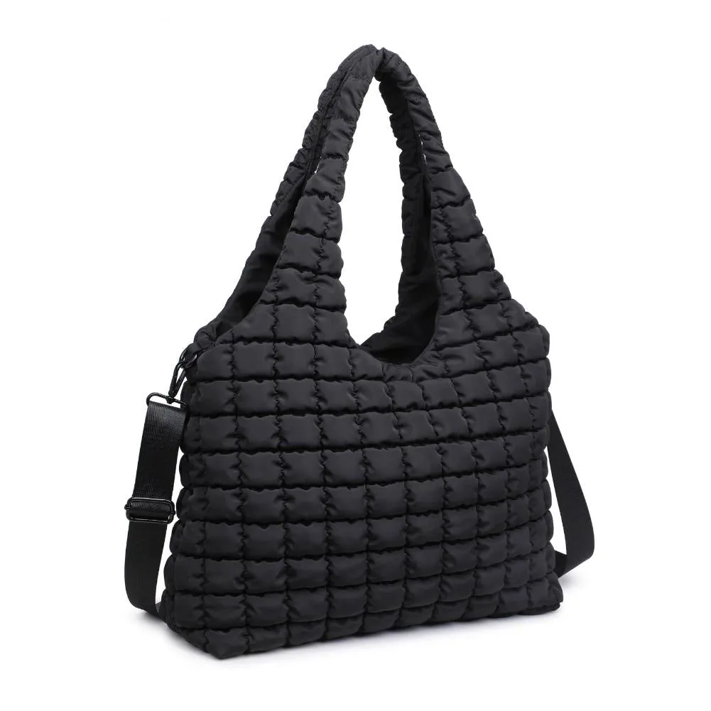 Elevate Puffer Bag Black