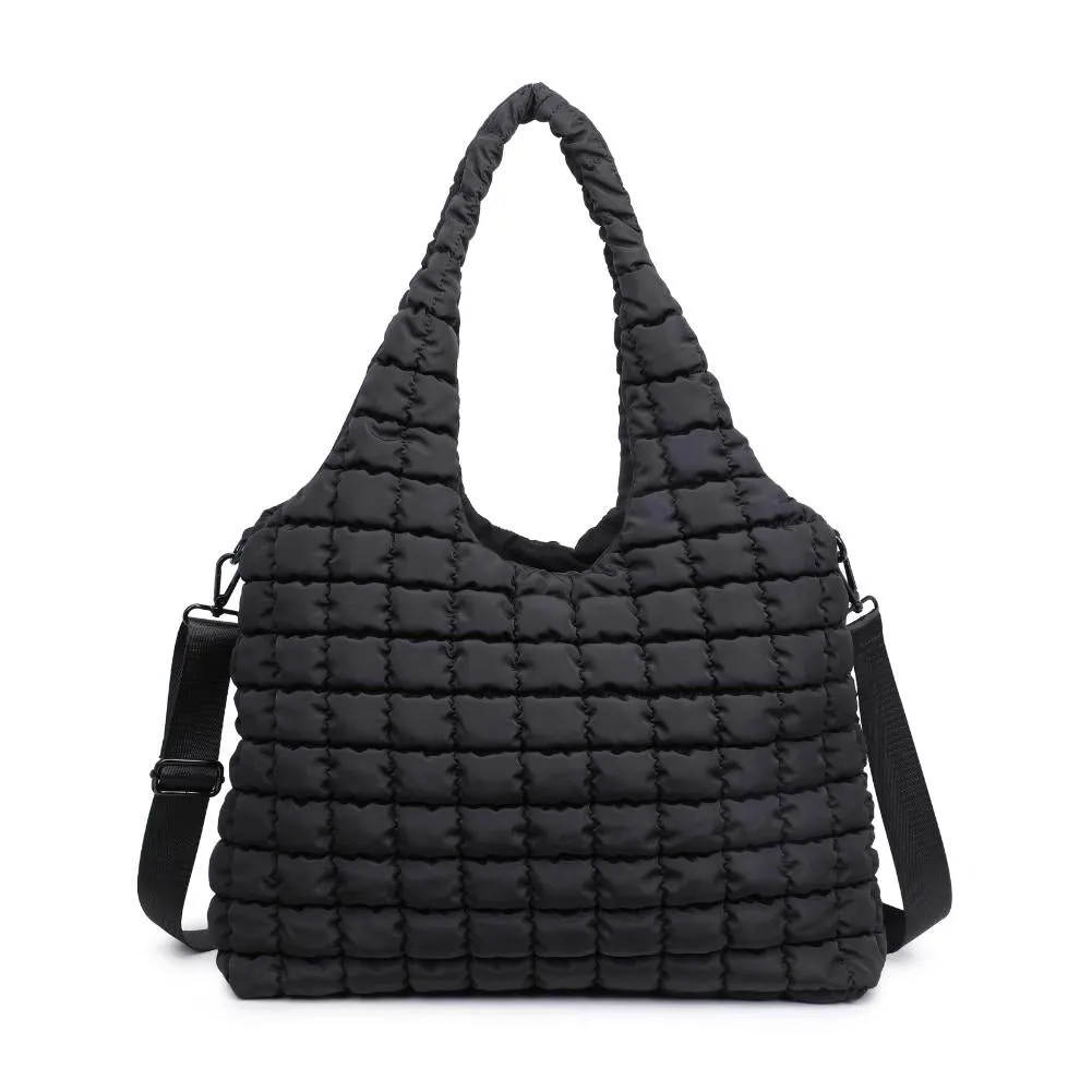 Elevate Puffer Bag Black