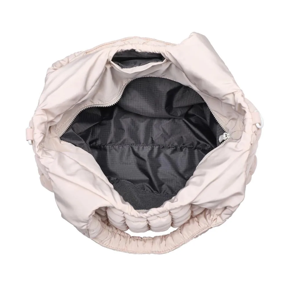 Elevate Puffer Bag Cream