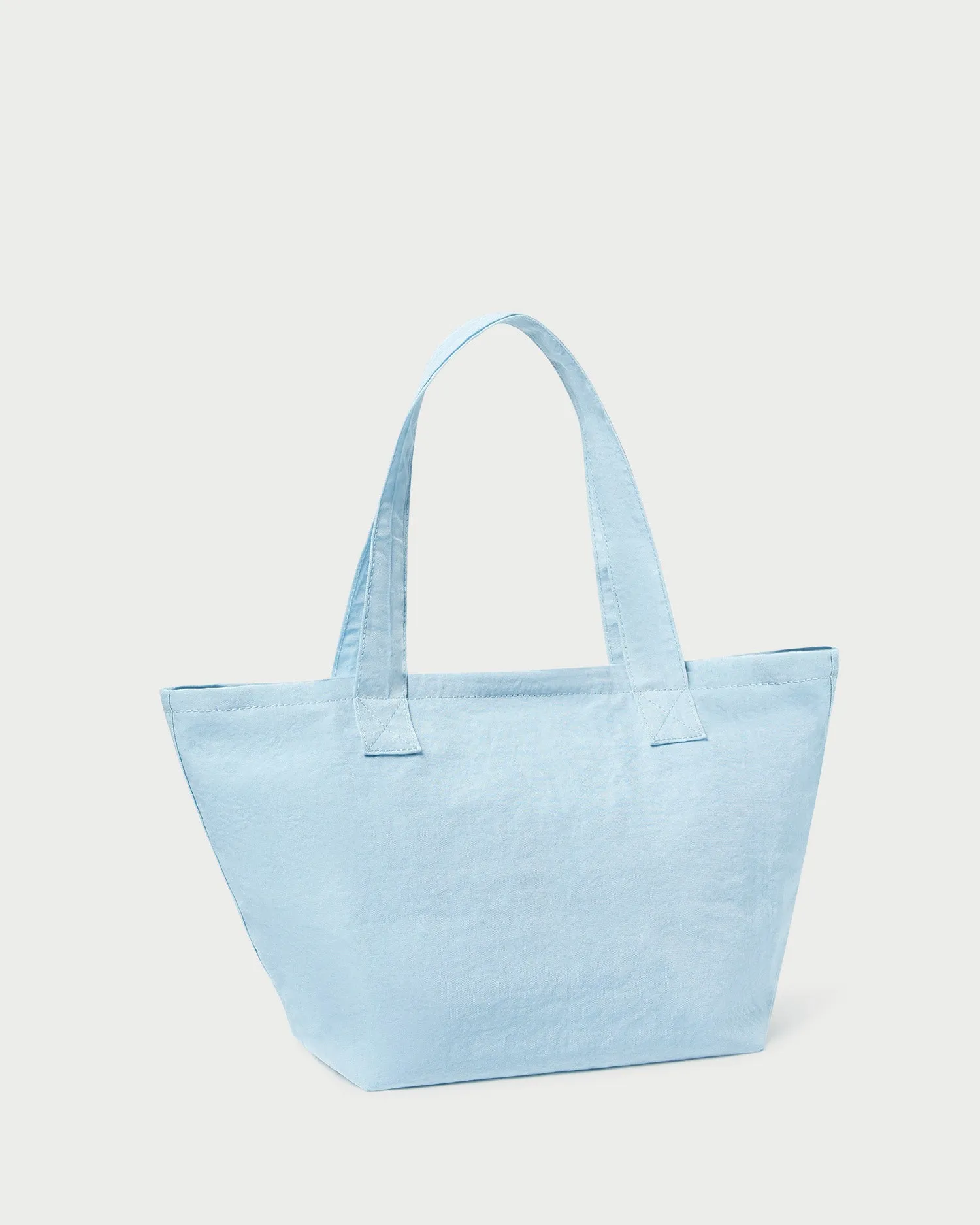 Ellis Light Blue Packable Tote