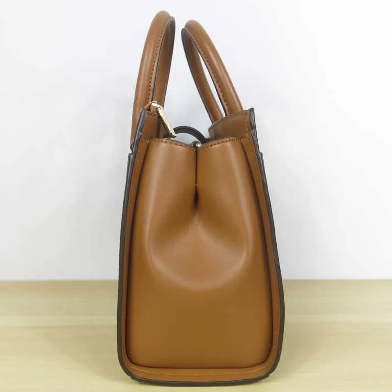 Everly Medium Logo Satchel