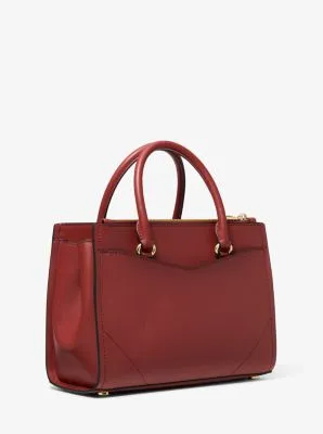 Everly Medium Saffiano Leather Satchel