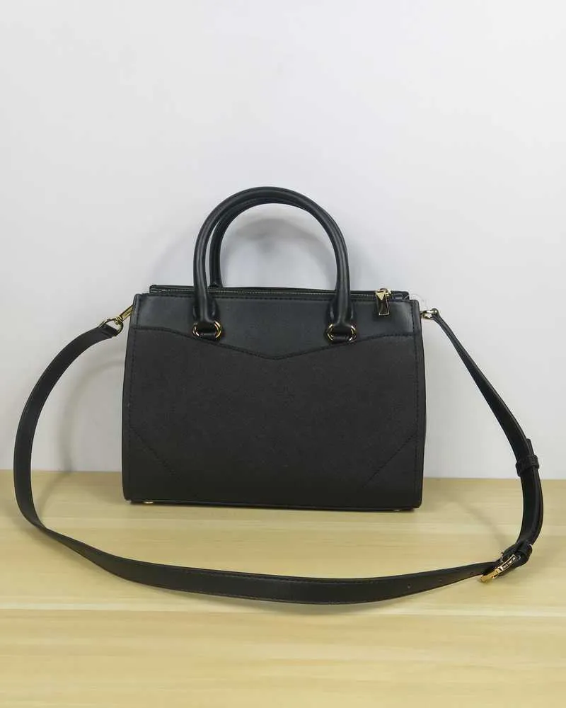 Everly Medium Saffiano Leather Satchel