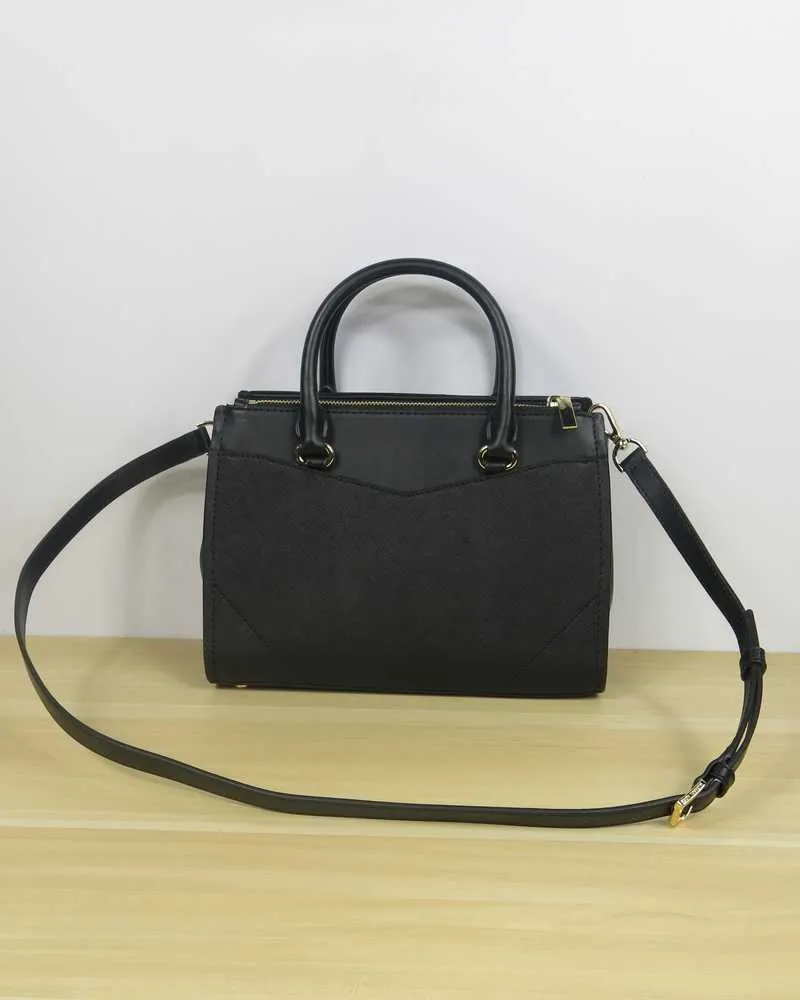 Everly Medium Saffiano Leather Satchel