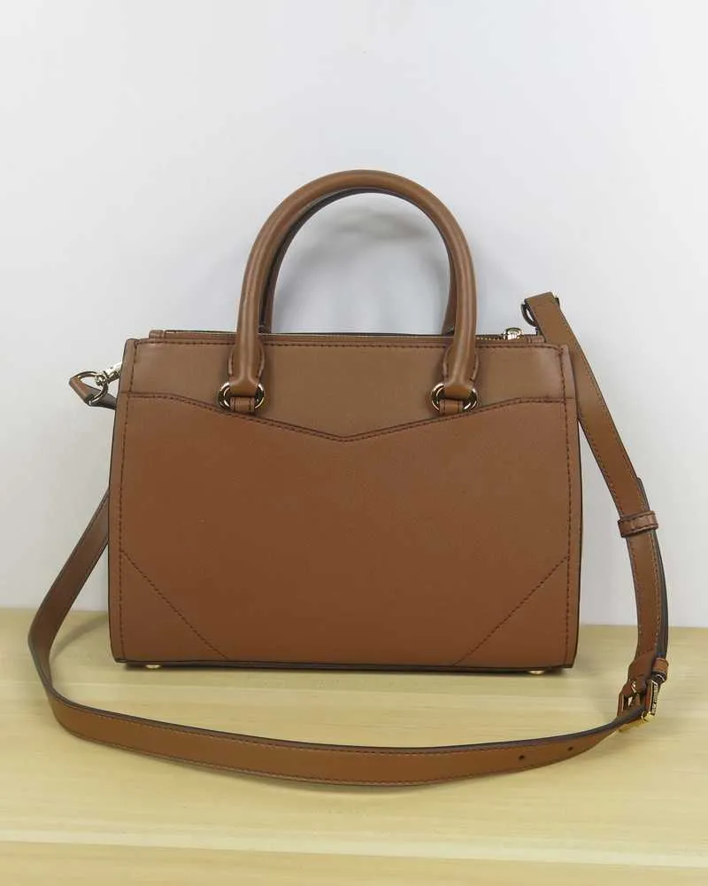 Everly Medium Saffiano Leather Satchel