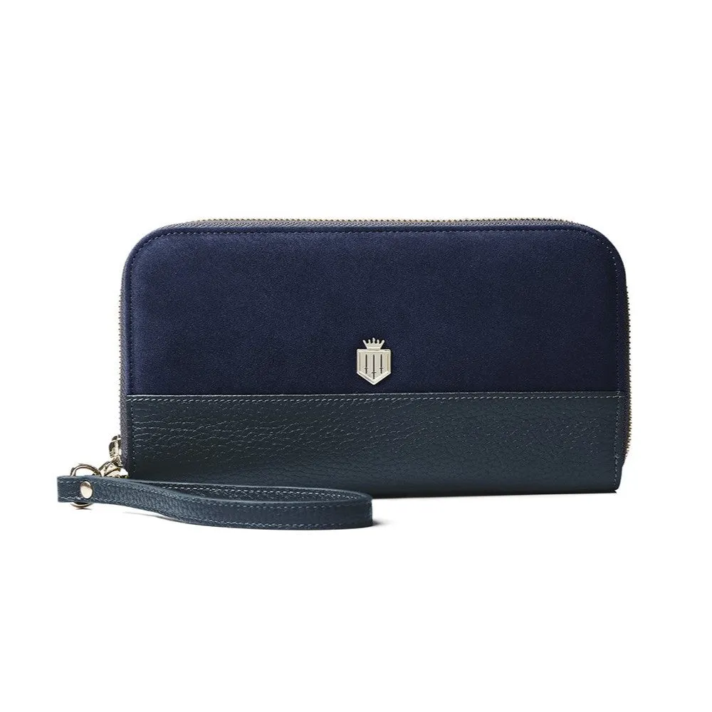 Fairfax & Favor Salisbury Ladies Travel Purse - Navy