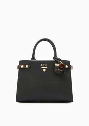 Fineness Marble Re-Edit Tote Bag Black