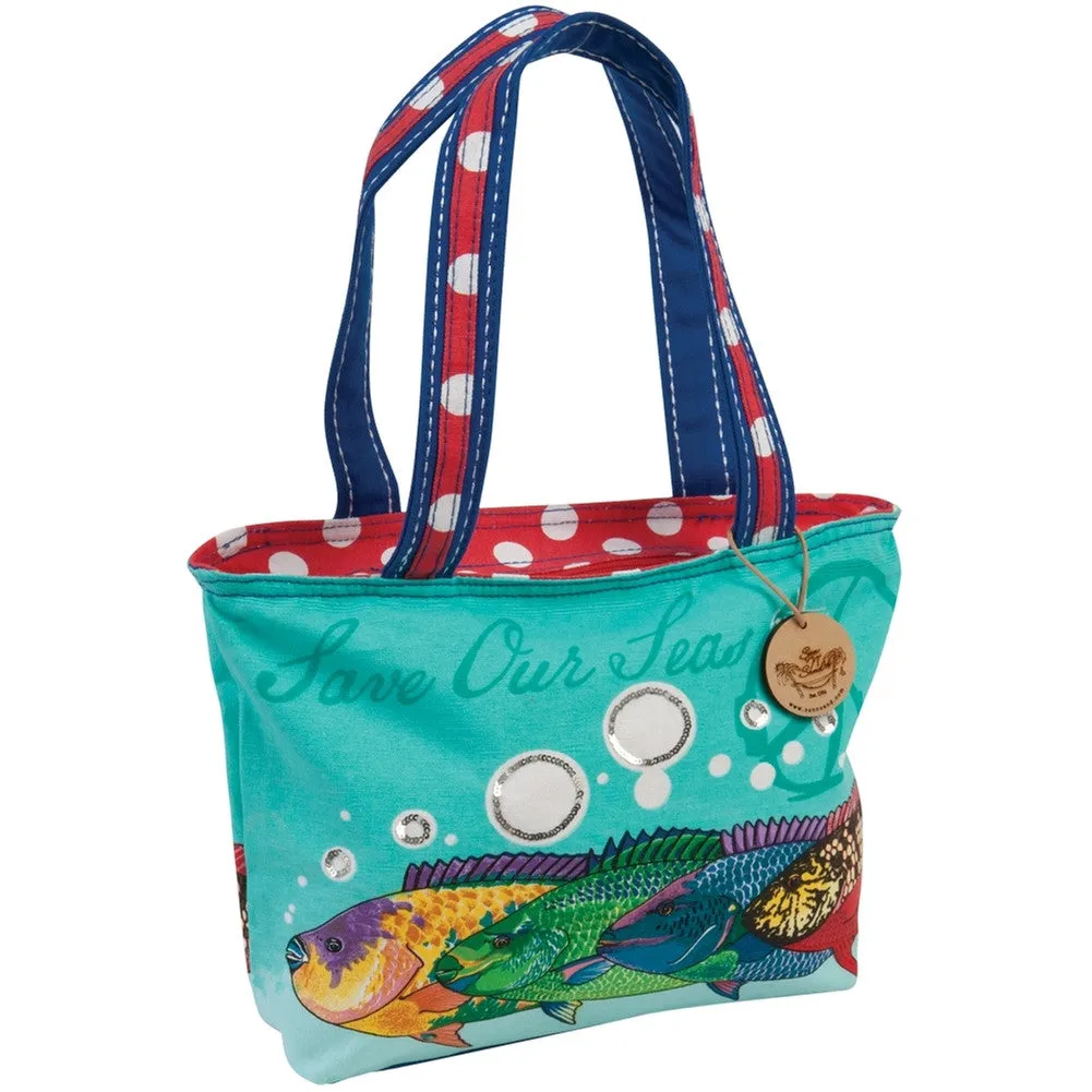 Fish Save Our Seas Medium Tote