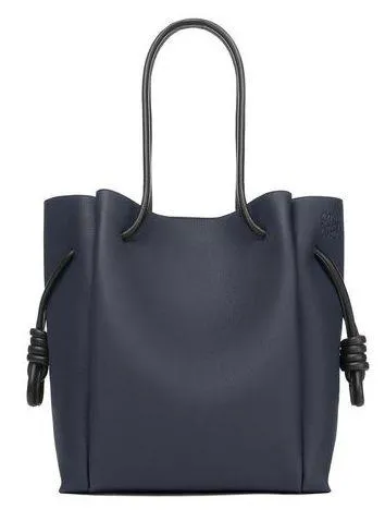 Flamenco Knot Tote Bag Midnight Blue/Black