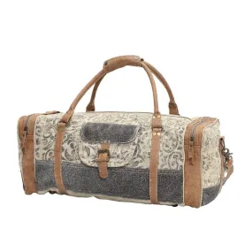 Floral Print Traveler Duffel Bag