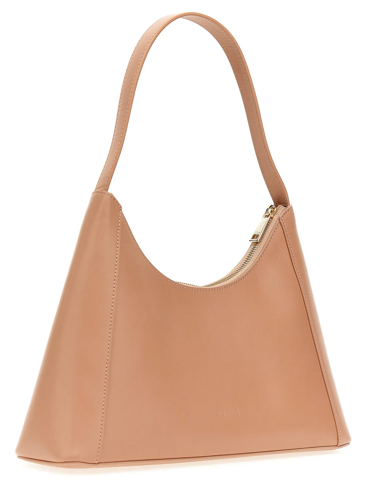 FURLA DIAMANTE SHOULDER BAG IN NUDE