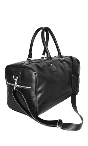 Genuine Cow Leather Duffel Travel Bag