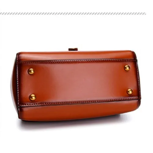 Genuine Leather Satchel Bags For Women Leather Satchel Purse