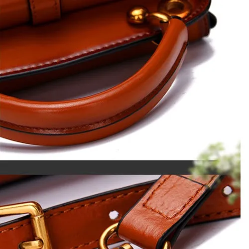 Genuine Leather Satchel Bags For Women Leather Satchel Purse