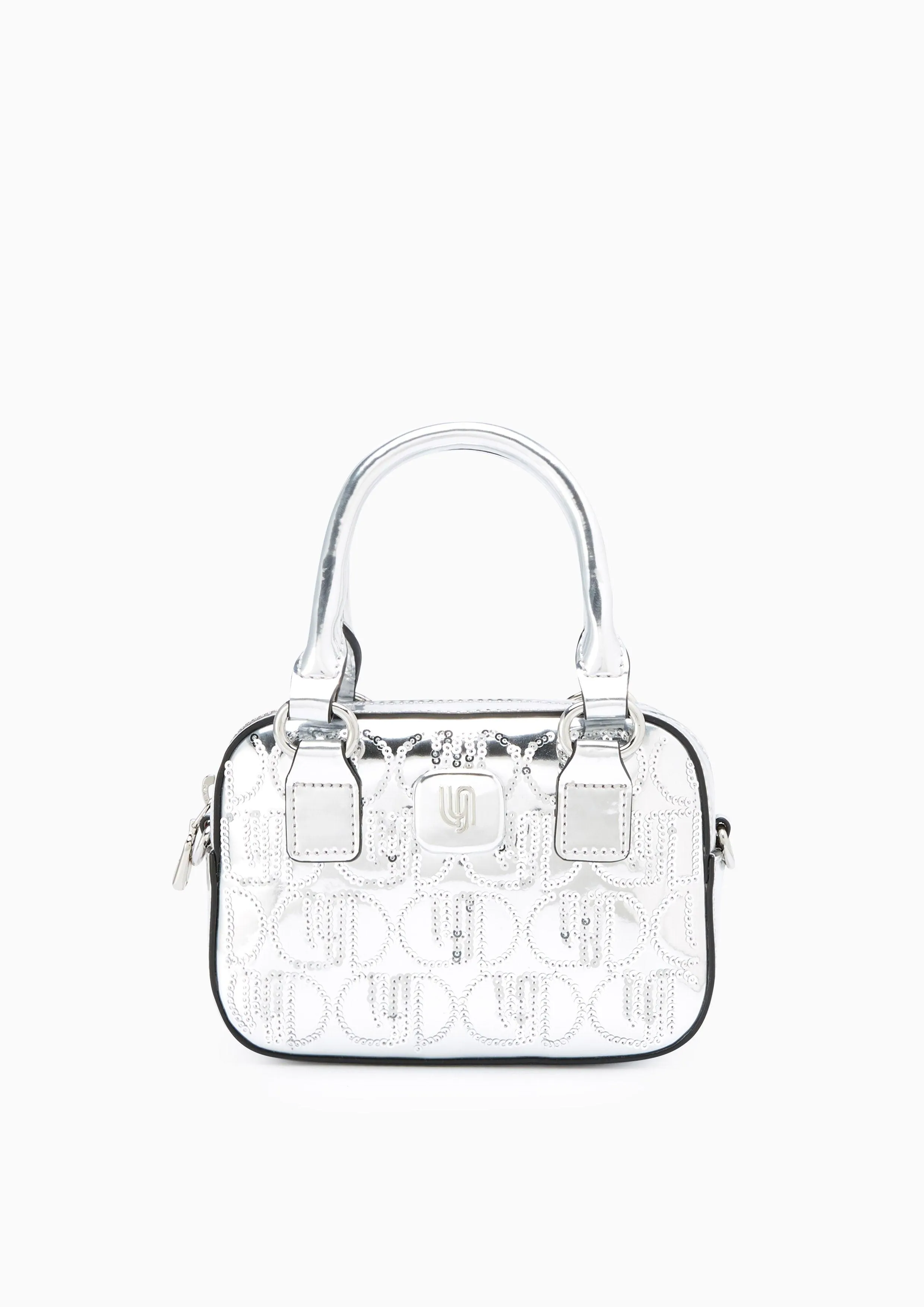 Halsay Infinite Mini Crossbody Bag Silver