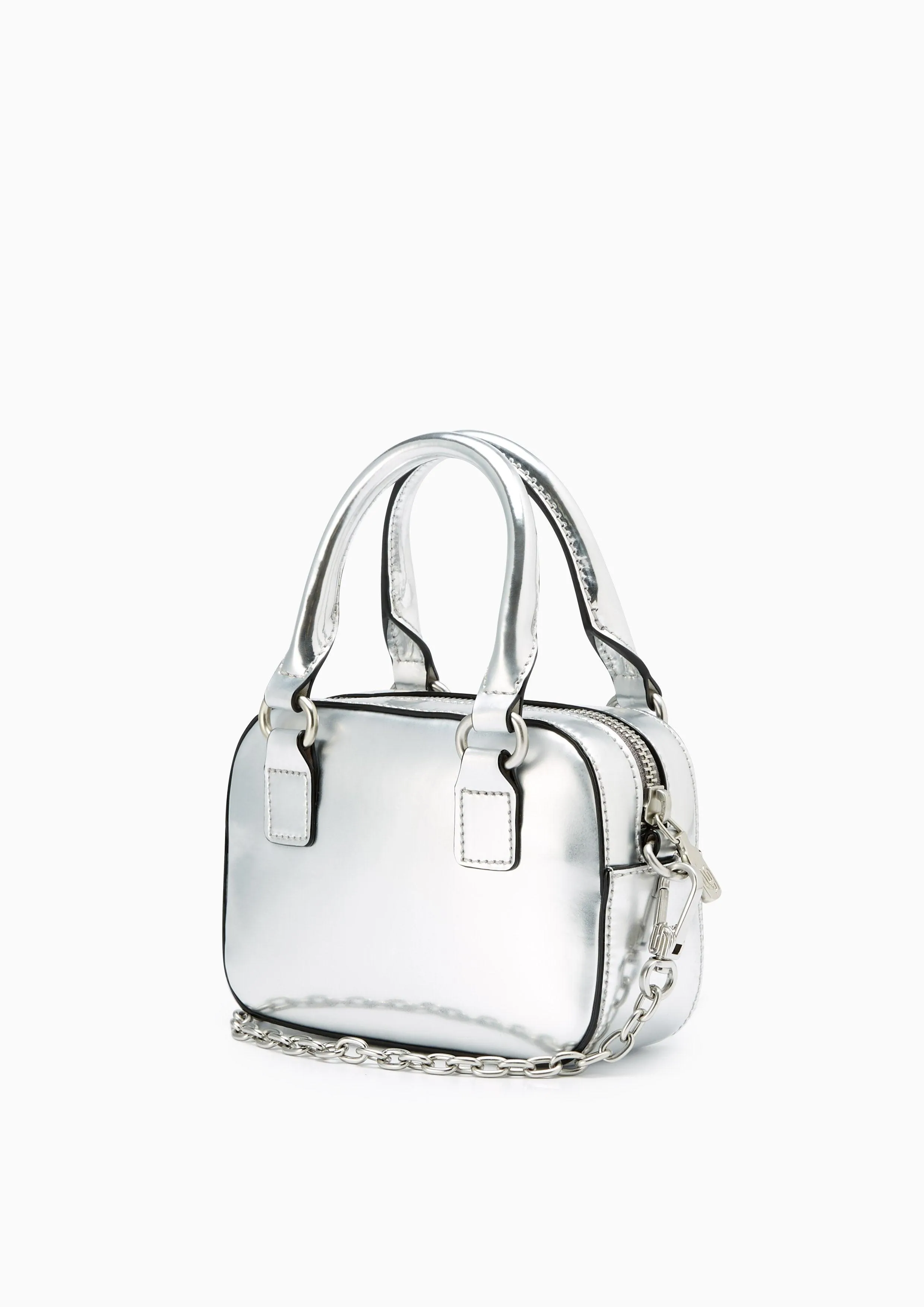 Halsay Infinite Mini Crossbody Bag Silver