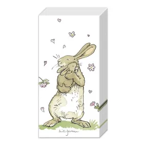 IHR Pocket Tissues 10pk - Forever Together Bunnies