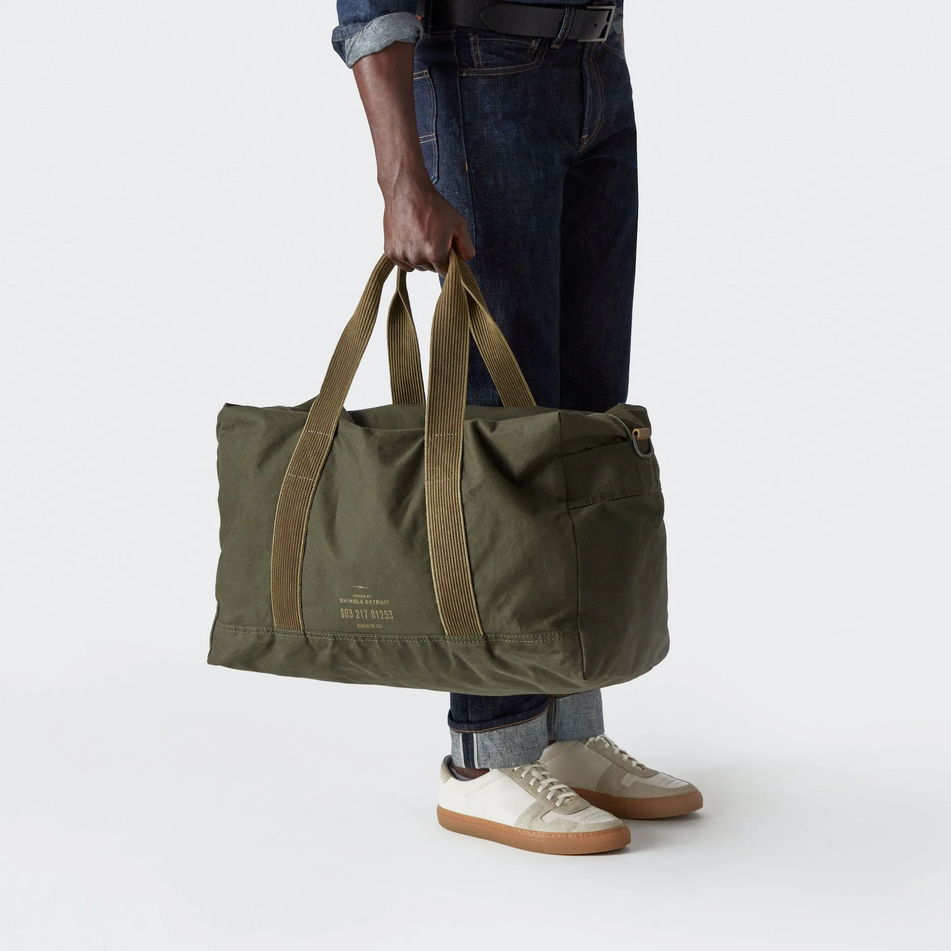 Large Canvas Duffle