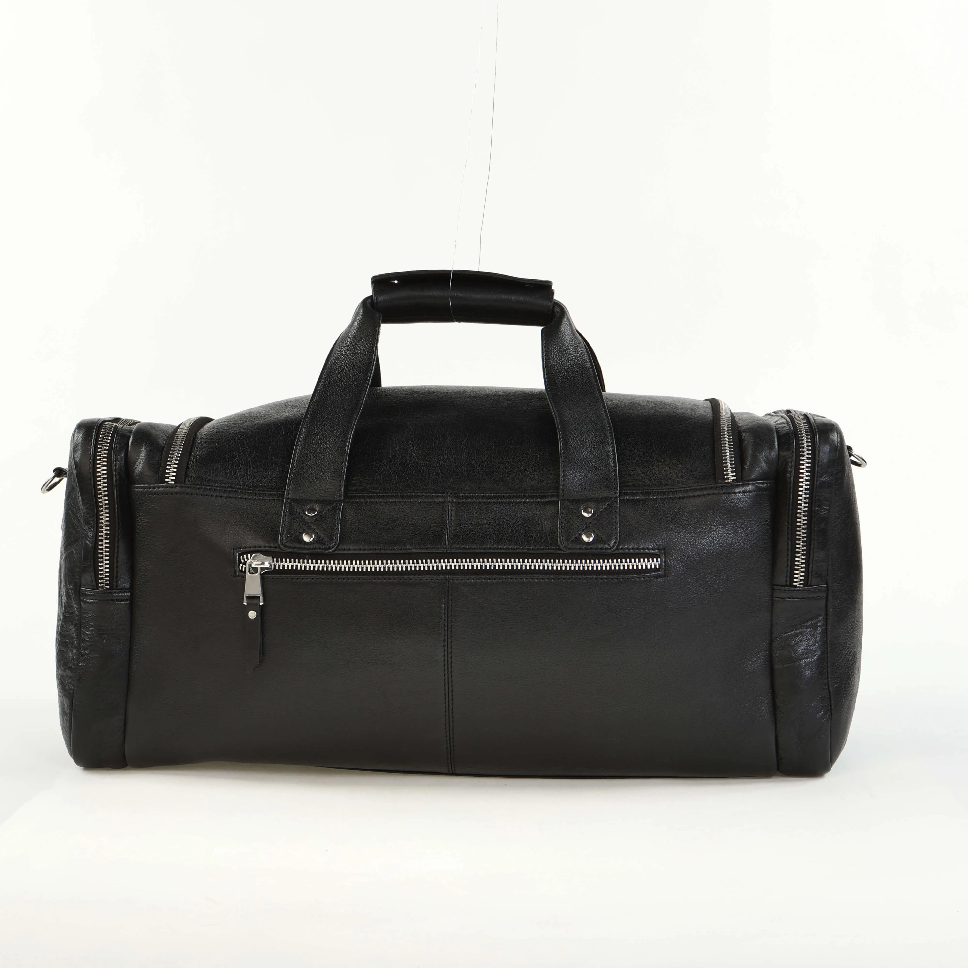 Large Leather Duffle Bag