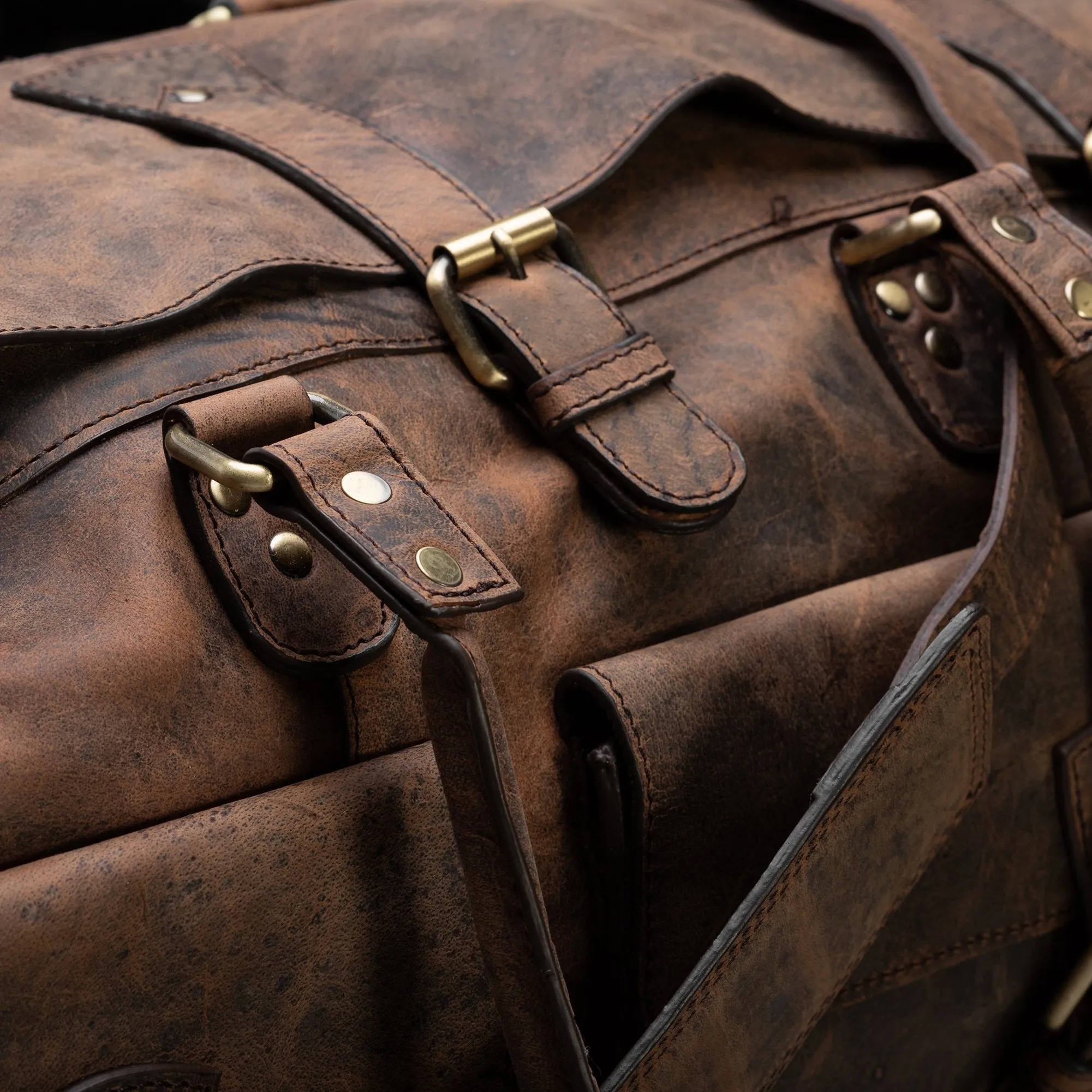 Leather Duffle Bag - Shepherd